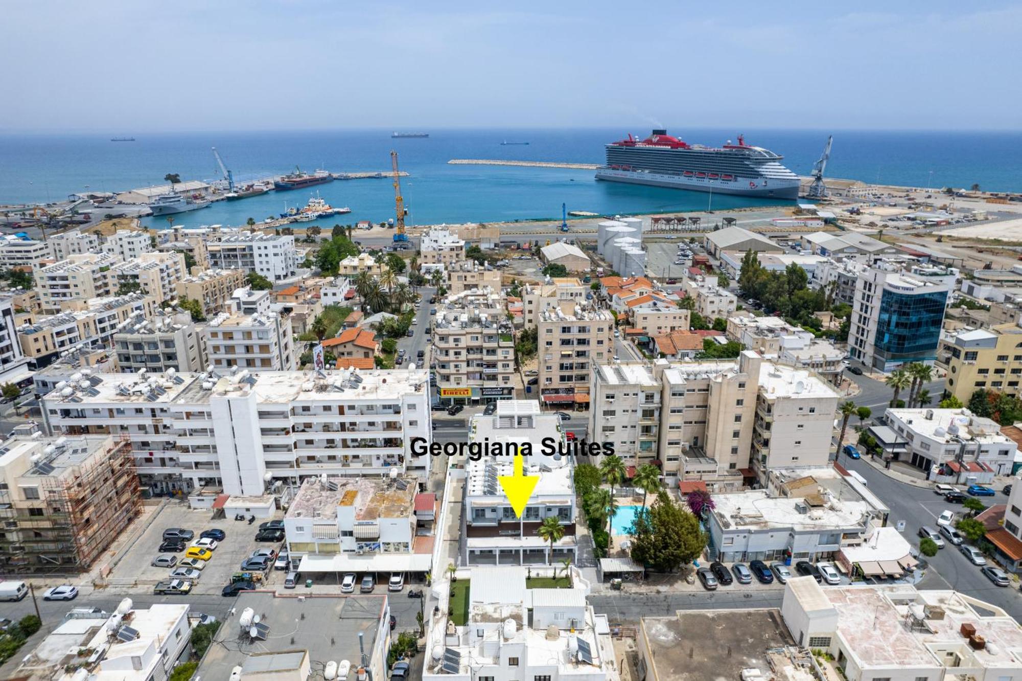 Georgiana Suites Larnaka Exterior foto